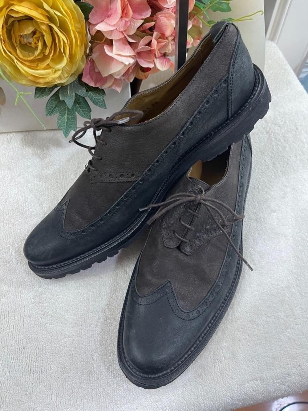 BILLY REID BROWN WINGTIP BROGUE SHOE SIZE 12 (men600
